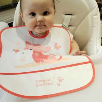 Нагрудник Canpol Babies клеенка: отзыв пользователя Детский Мир