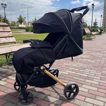Коляска прогулочная Amarobaby Route черный: отзыв пользователя Детский Мир