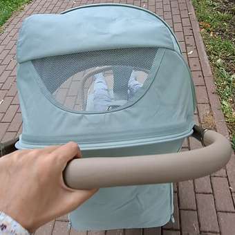 Коляска прогулочная Amarobaby Jaunt зеленый: отзыв пользователя Детский Мир