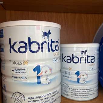 Смесь молочная Kabrita Gold 1 400г с 0месяцев: отзыв пользователя ДетМир