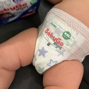 Трусики BabyGo ночные 6 (16+ кг) 26 шт.: отзыв пользователя ДетМир