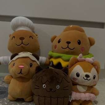 Мягкая игрушка Snuggles Bakery капибара Капиповар: отзыв пользователя Детский Мир