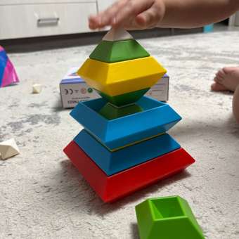 Конструктор TrendToys пирамидка 15 дет.: отзыв пользователя Детский Мир