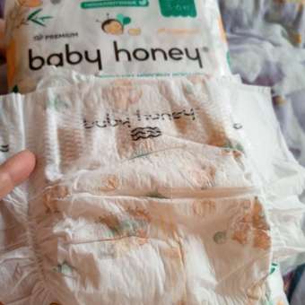 Подгузники Baby Honey для новорожденных S (3-6 кг) 40 шт.: отзыв пользователя Детский Мир