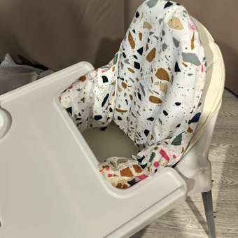 Стульчик для кормления Babyton Snack Time белый: отзыв пользователя Детский Мир