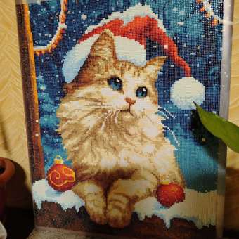 Алмазная мозаика KIKI Новогодний вечер: отзыв пользователя Детский Мир