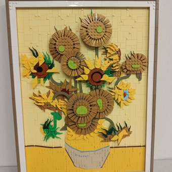 Конструктор LEGO Art Винцент Ван Гог Подсолнухи 2615 дет.: отзыв пользователя Детский Мир