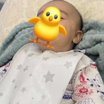 Нагрудник Курносики клеенка 1 шт.: отзыв пользователя ДетМир