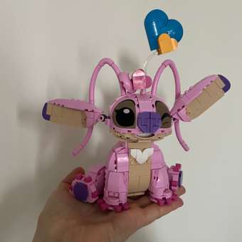 Конструктор Stitch Стич розовый 784 дет.: отзыв пользователя Детский Мир