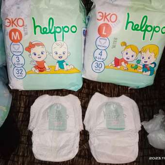 Трусики helppo Eco L 30 шт.: отзыв пользователя Детский Мир