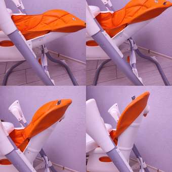 Стульчик для кормления Babyton Orange 2 в 1: отзыв пользователя ДетМир
