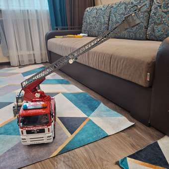 Пожарная машина Bruder MAN (свет и звук) с аксессуарами 1:16: отзыв пользователя Детский Мир