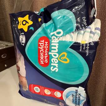 Трусики Pampers ночные 6 (15+ кг) 25 шт.: отзыв пользователя ДетМир