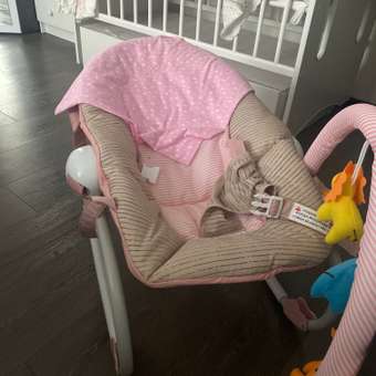Шезлонг Babyton Pink: отзыв пользователя ДетМир