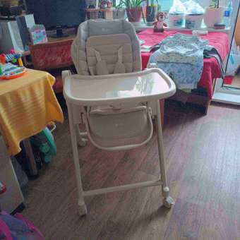 Стульчик для кормления Tomix Haven бежевый: отзыв пользователя Детский Мир