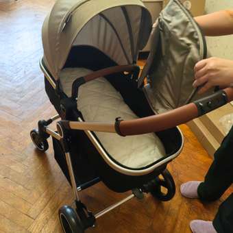 Коляска трансформер Babyton FlexiRide Black-Beige бежевый: отзыв пользователя Детский Мир