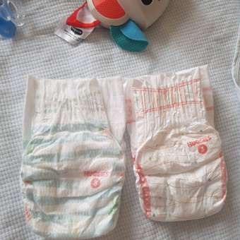 Подгузники Huggies Elite Soft для новорожденных 2 (4-6 кг) 50 шт.: отзыв пользователя ДетМир