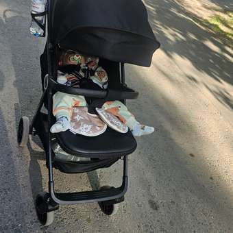 Коляска прогулочная BabyGo Luna черный: отзыв пользователя Детский Мир