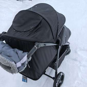 Коляска прогулочная MOWbaby NIMBUS черный: отзыв пользователя Детский Мир