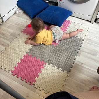 Коврик-пазл Mamagoods 12 деталей 84 x 111 см: отзыв пользователя Детский Мир