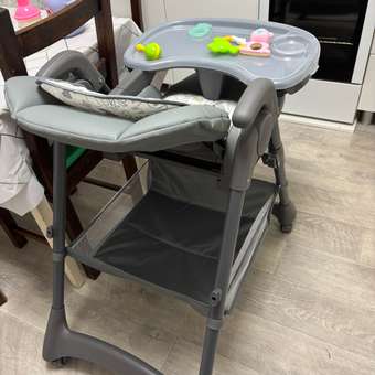 Стульчик для кормления Babyton Sweet Meals Grey серый: отзыв пользователя ДетМир