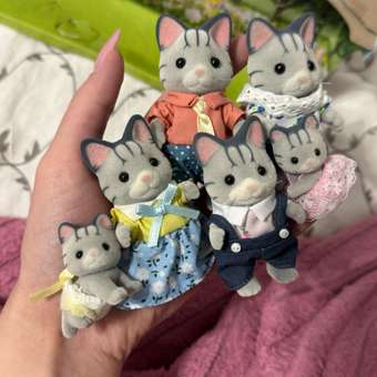 Игровой набор Sylvanian Families Семья Котов-рыбаков: отзыв пользователя Детский Мир
