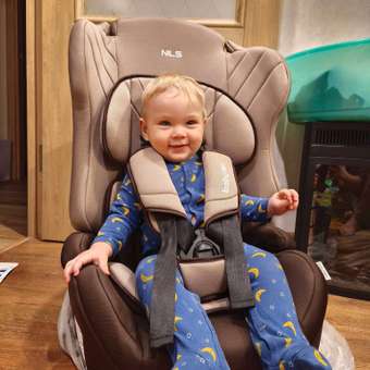 Автокресло Babyton Nils Mokko 1/2/3 (9-36 кг) коричневый: отзыв пользователя ДетМир