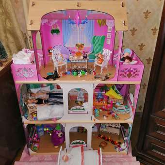 Домик для кукол Teremtoys с мебелью: отзыв пользователя Детский Мир
