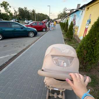 Коляска прогулочная Amarobaby Jaunt бежевый: отзыв пользователя Детский Мир