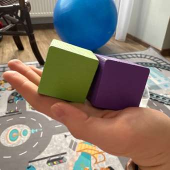 Игрушка Томик кубики Цветные: отзыв пользователя Детский Мир
