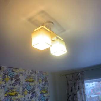 Люстра потолочная ESCADA 1117/2PL E27*60W Chrome/White: отзыв пользователя Детский Мир
