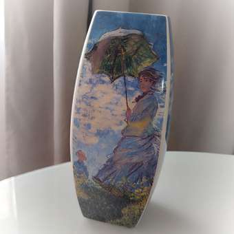 Ваза Elan Gallery Прогулка 2 л 11.5х11.5х25 см квадрат: отзыв пользователя Детский Мир