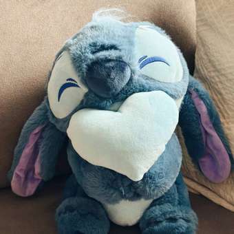 Игрушка мягкая Stitch син с сердц BZ-057: отзыв пользователя Детский Мир