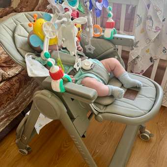 Стульчик для кормления Happy Baby зеленый зеленый: отзыв пользователя Детский Мир