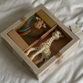 Прорезыватель Sophie la girafe Подарочный: отзыв пользователя Детский Мир