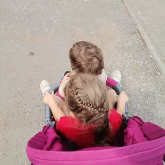 Коляска прогулочная Babyton Cosmo Red красный: отзыв пользователя Детский Мир