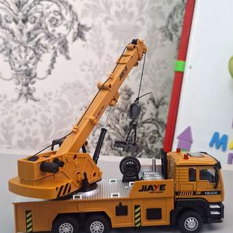 Автокран TrendToys автокран 1:32: отзыв пользователя Детский Мир