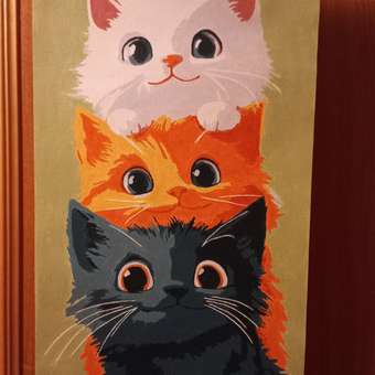 Картина по номерам Феникс + Три кота: отзыв пользователя Детский Мир