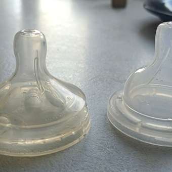 Соска Philips Avent Anti-Colic силикон (для густых жидкостей) 2 шт.: отзыв пользователя ДетМир