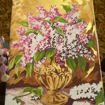 Картина по номерам Attivio Сирень: отзыв пользователя Детский Мир