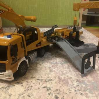 Парковка Mobicaro строительная машинка: отзыв пользователя ДетМир