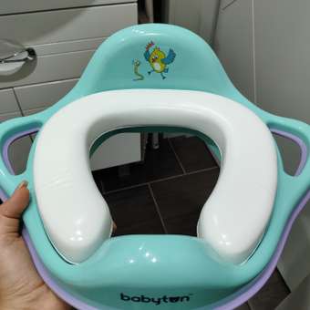 Накладка на унитаз Babyton Soft Bird stories T0140101: отзыв пользователя ДетМир