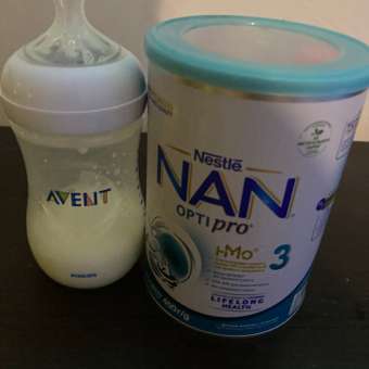 Молочко NAN 3 Optipro 1050г с 12месяцев: отзыв пользователя ДетМир