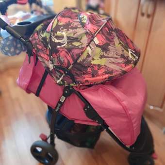Коляска прогулочная Babyton Rapid Pink: отзыв пользователя ДетМир