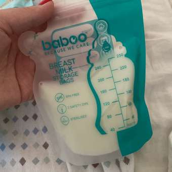 Пакеты для молока BABOO 25 шт.: отзыв пользователя Детский Мир