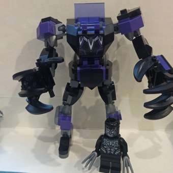 Конструктор LEGO Marvel Super Heroes Black Panther Mech Armor 124 дет.: отзыв пользователя Детский Мир