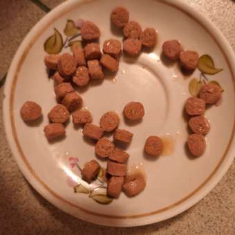 Корм для кошек Roybis 85г мясное ассорти кусочки в соусе для выведения комочков: отзыв пользователя. Зоомагазин Зоозавр