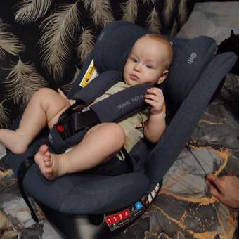 Автокресло JOVOLA Prime Isofix 0+/1/2/3 (0-36 кг) серый: отзыв пользователя Детский Мир