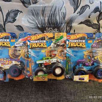 Автомобиль Hot Wheels Monster Trucks 1:64 в ассортименте: отзыв пользователя Детский Мир
