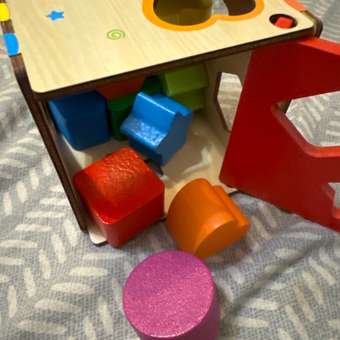 Игрушка Alatoys сортер Куб в ассортименте: отзыв пользователя Детский Мир